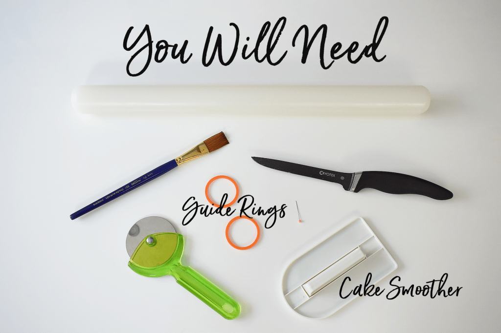 Three Tier Baby Shower Cake Items you will need 1