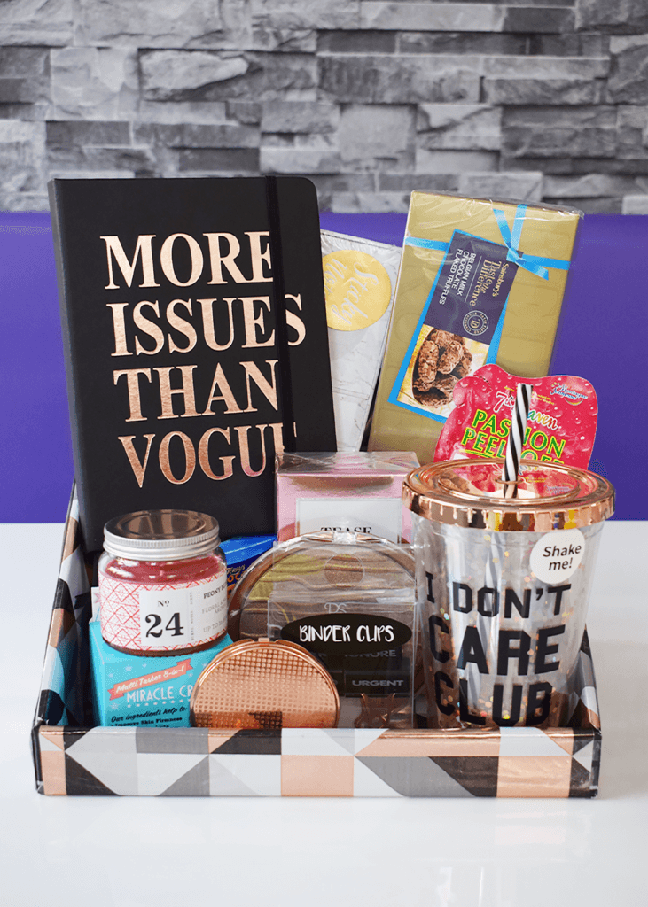 Goodies in gift box