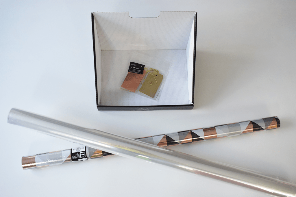 Items to make gift box