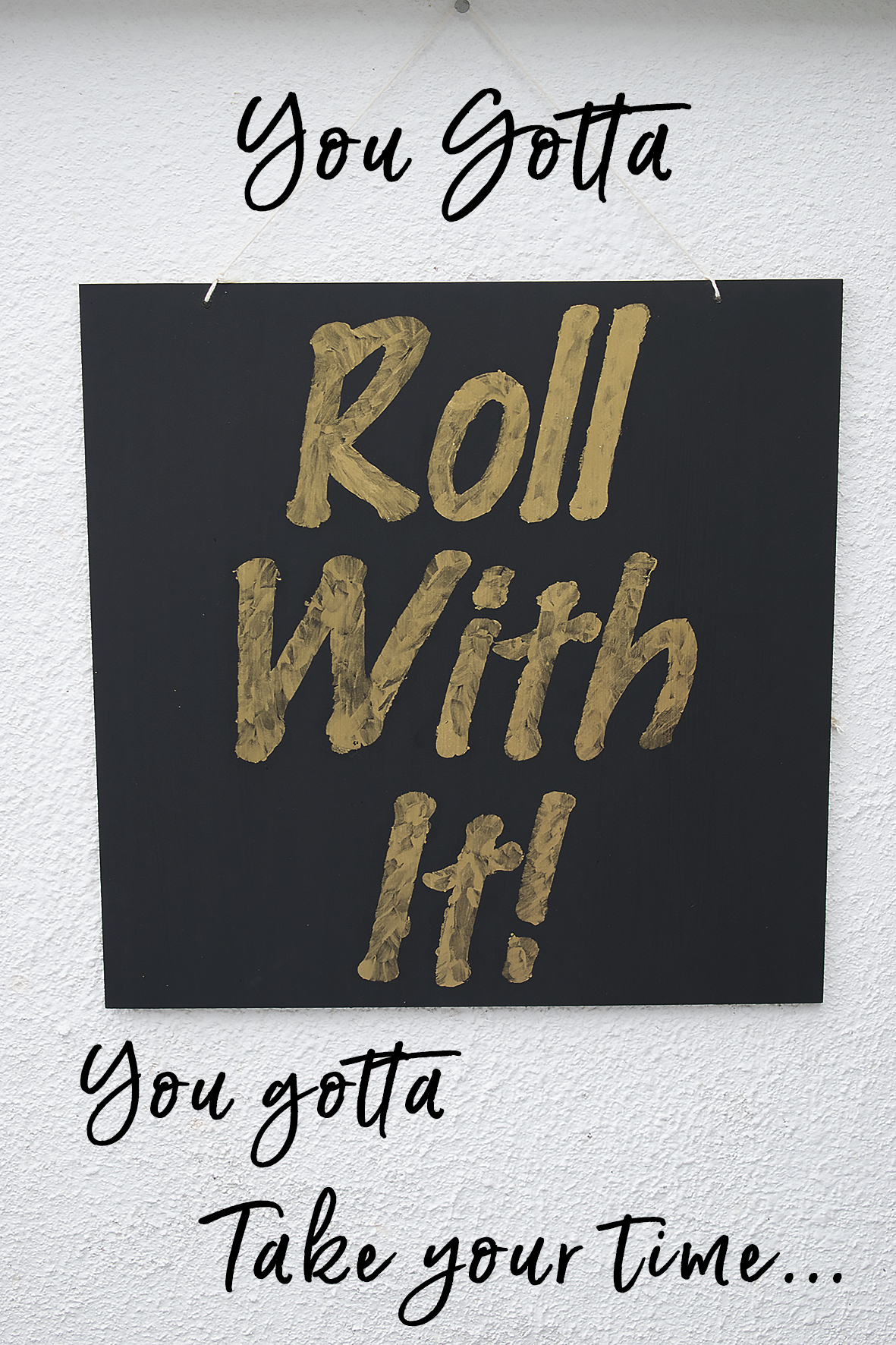 Roll with it outdoor art