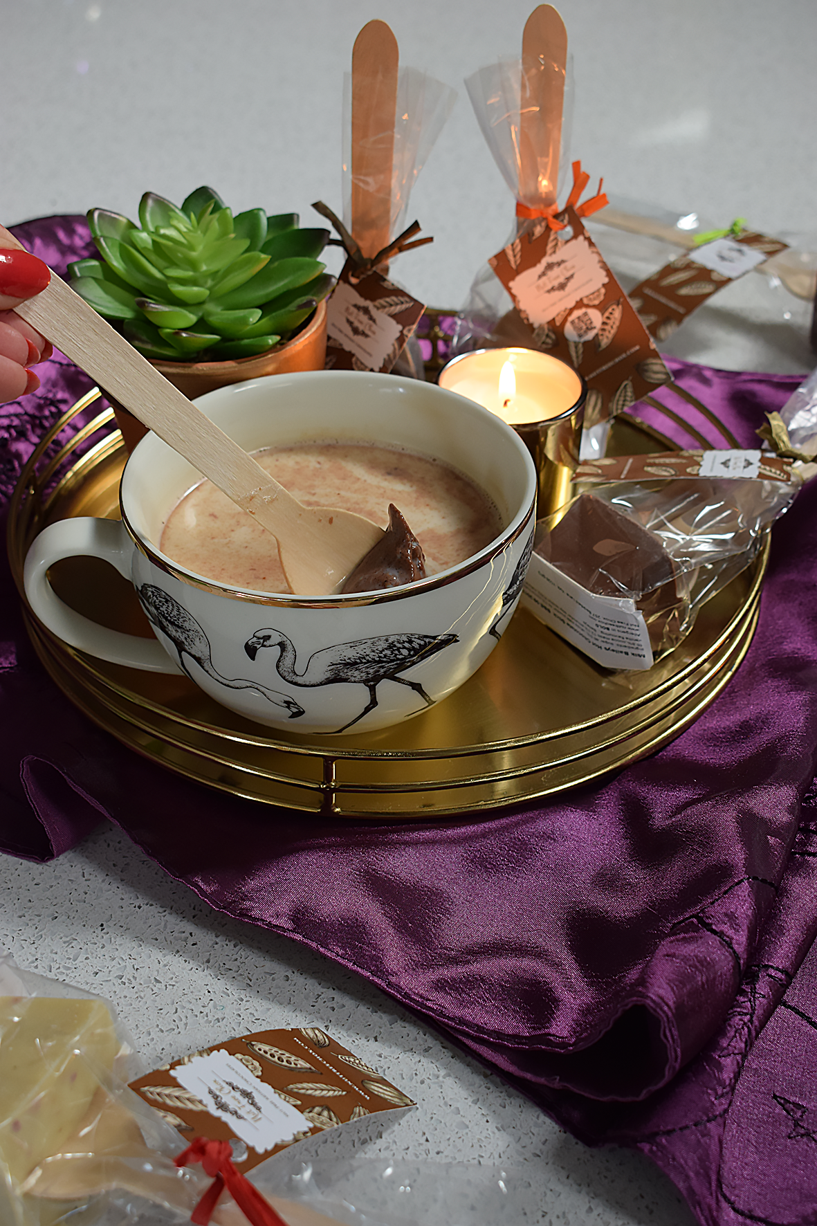 Hot Chocolate sticks