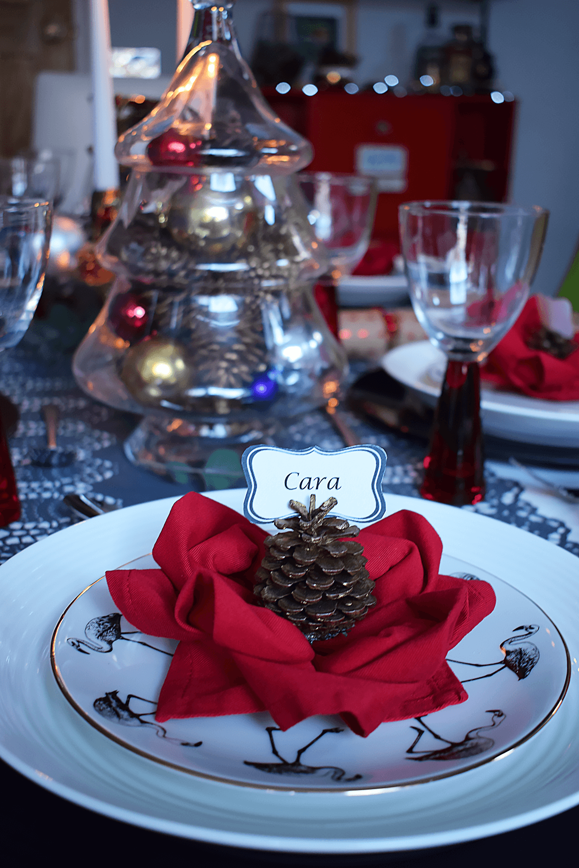 Christmas Place Setting
