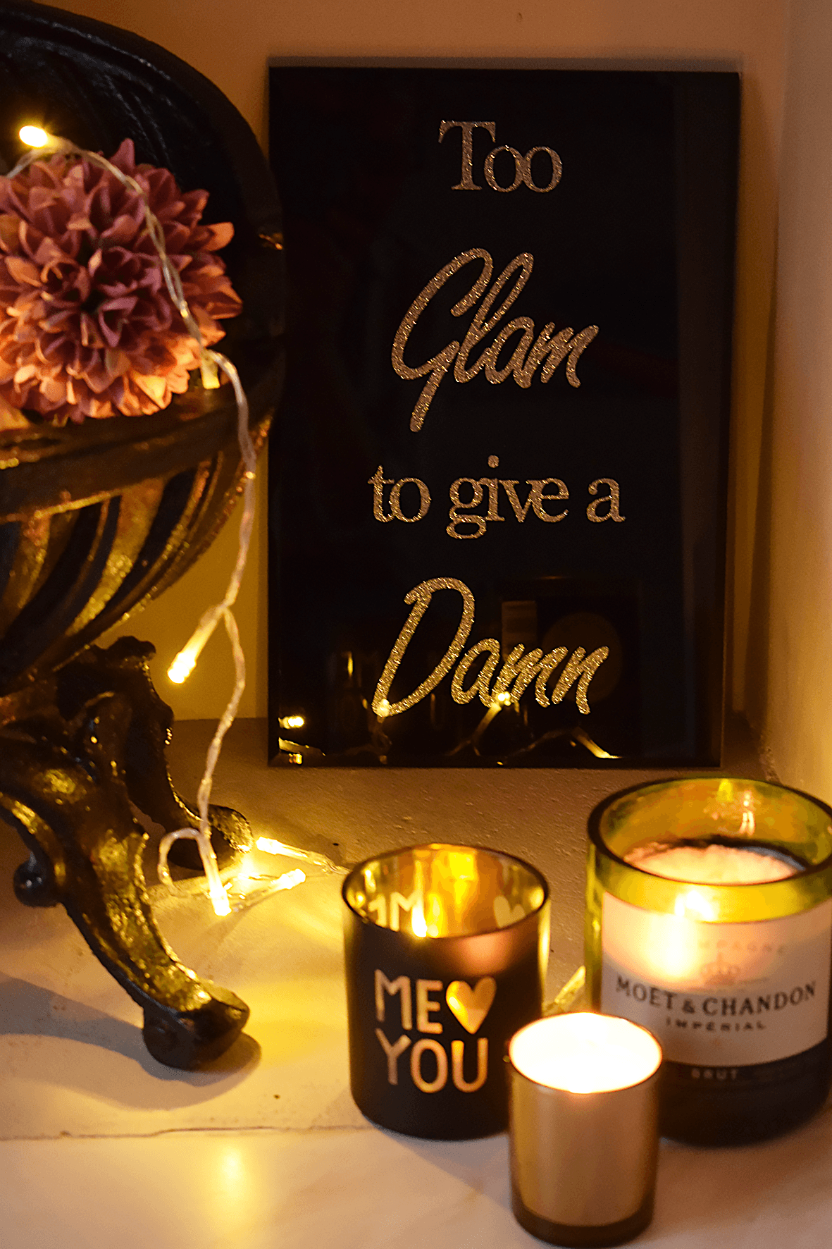 too glam to give a damn pic