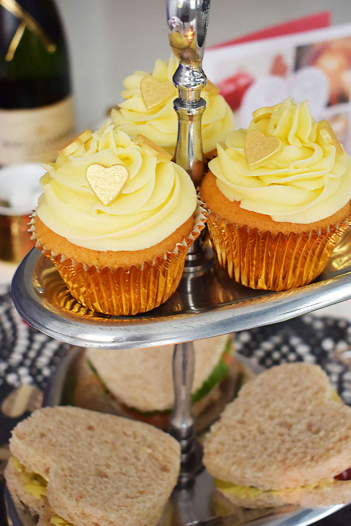 Valentine's Afternoon Tea Glam Table Setting