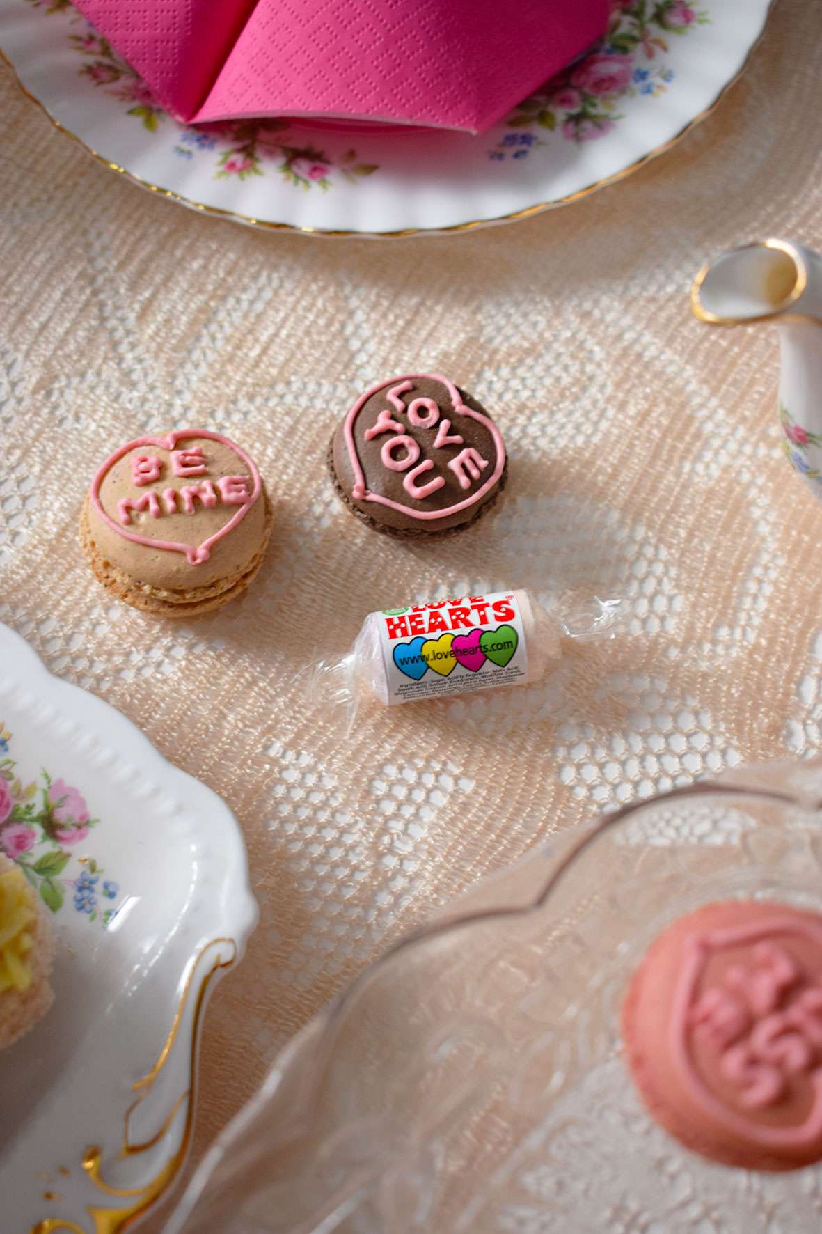 Valentine's Afternoon Tea Vintage Table Styling