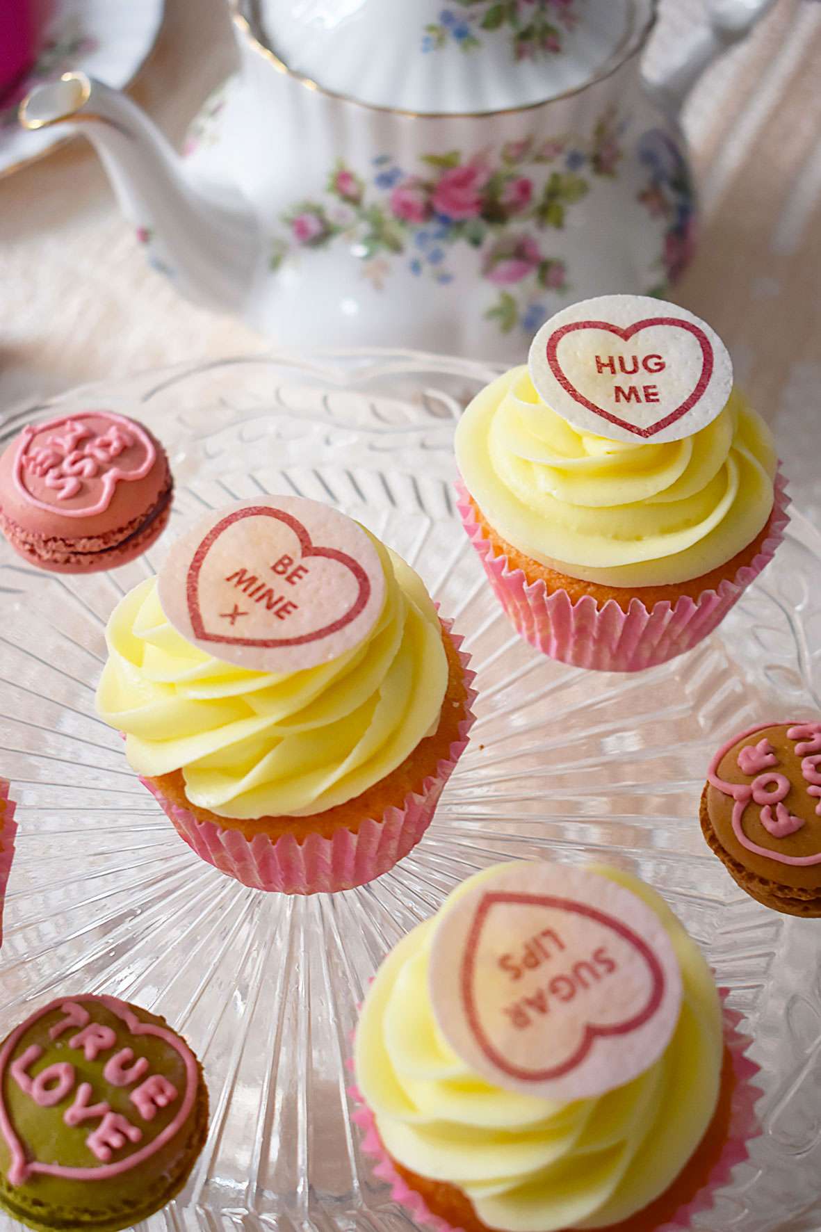 Valentine's Afternoon Tea Vintage Table Styling
