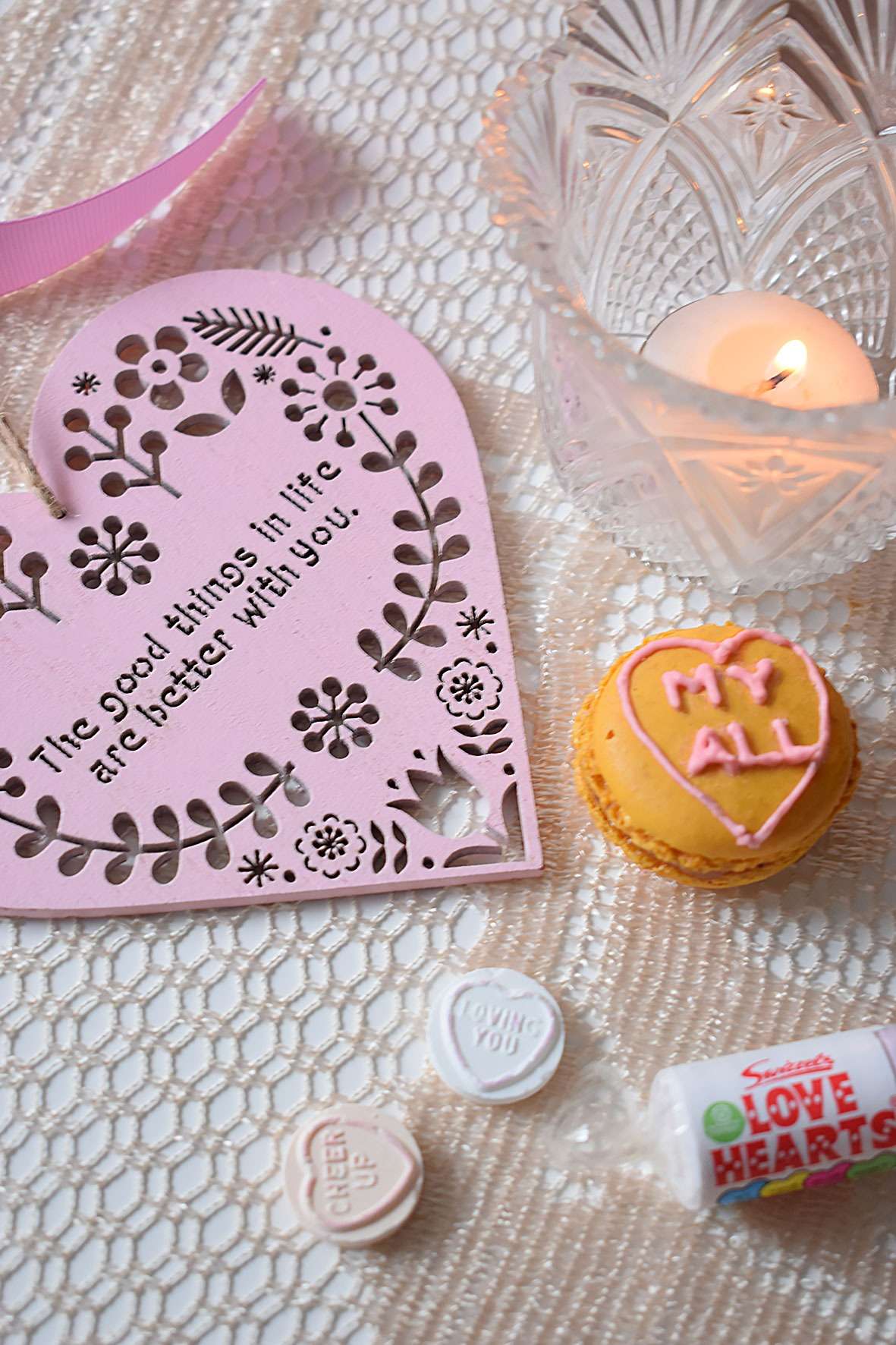 Valentine's Tea Vintage Table Setting
