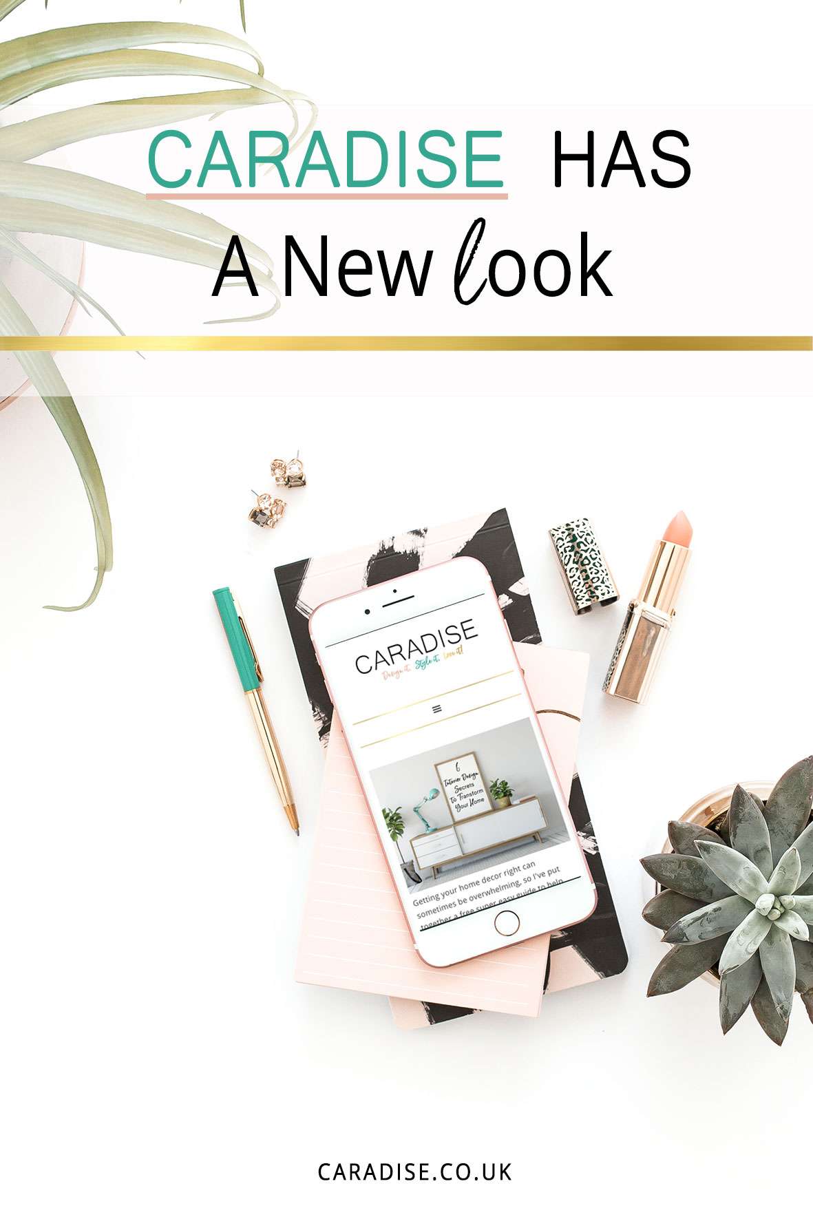 Blog makeover - Caradise has a new look